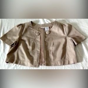 9- Tan Jacket Vest, cropped